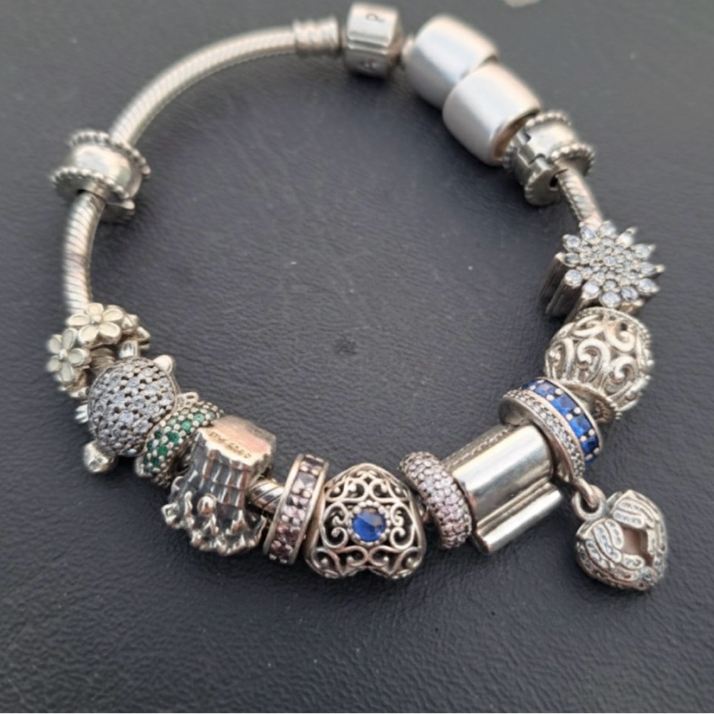 Pandora Silver Charm Bracelet